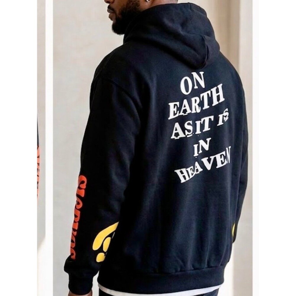 HBAT On Earth As It Is In Heaven Holy Graphic Streetwear Pullover Hoodie XL